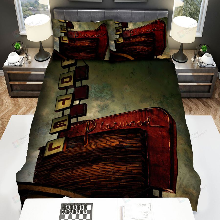 Vacancy Hotel Bed Sheets Spread Comforter Duvet Cover Bedding Sets