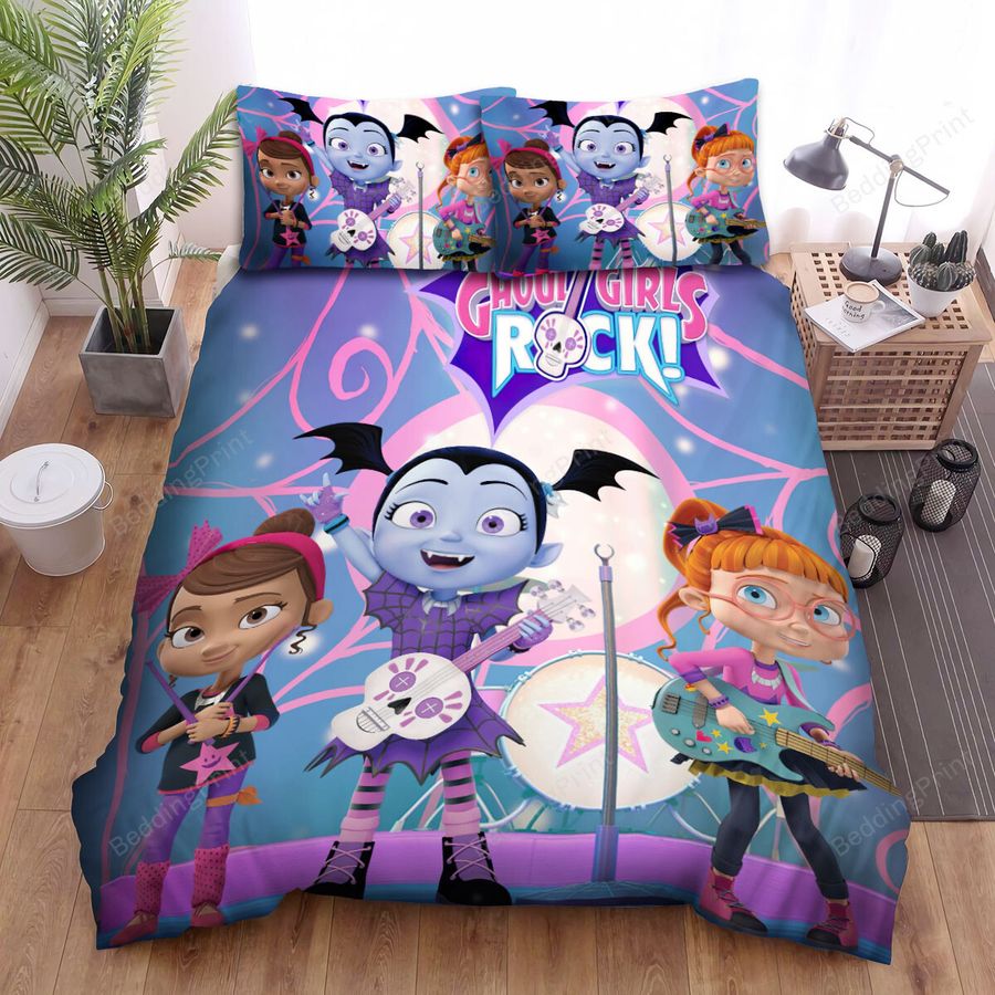Vampirina Ghoul Girls Rock Bed Sheets Spread Duvet Cover Bedding Sets