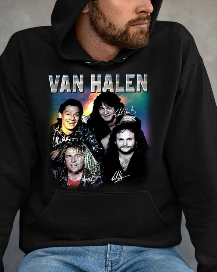 Van Halen Rock Band Retro Style Unisex T-Shirt