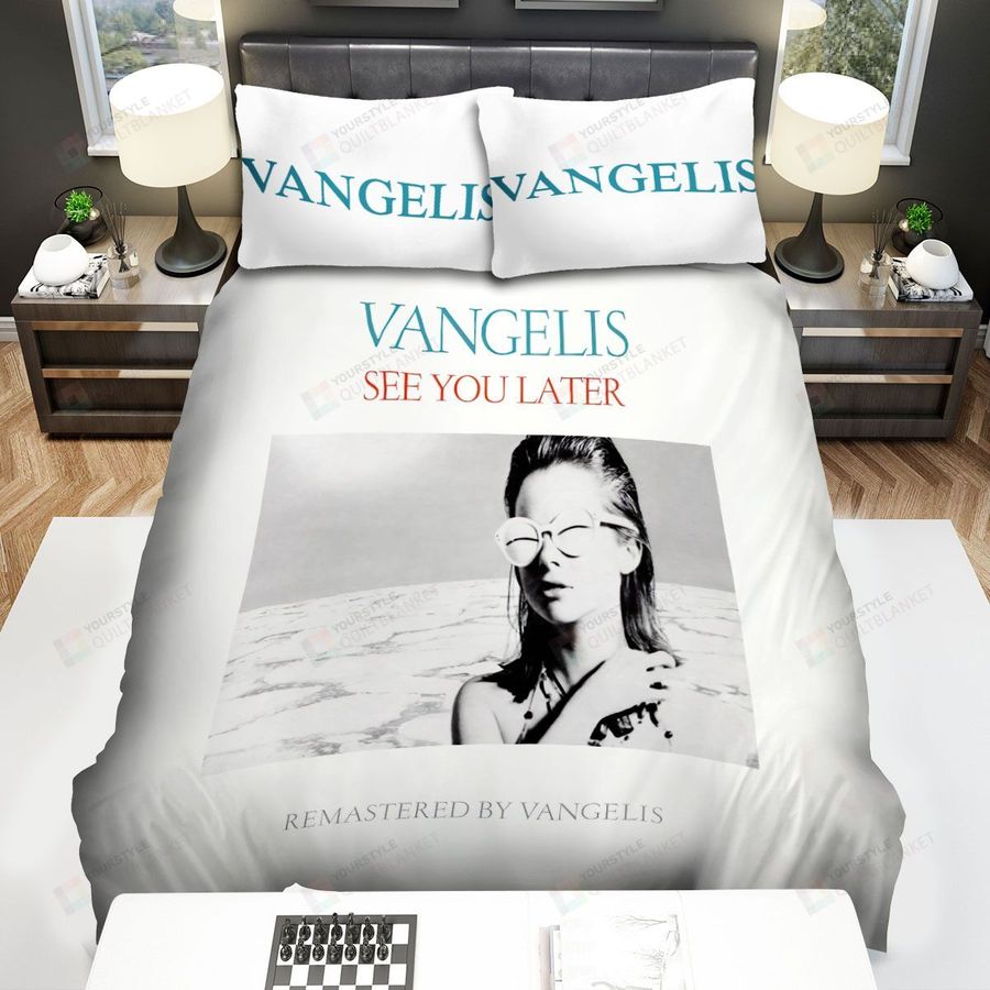 Vangelis See You Later Album Music Bed Sheets Spread Comforter Duvet Cover Bedding Sets