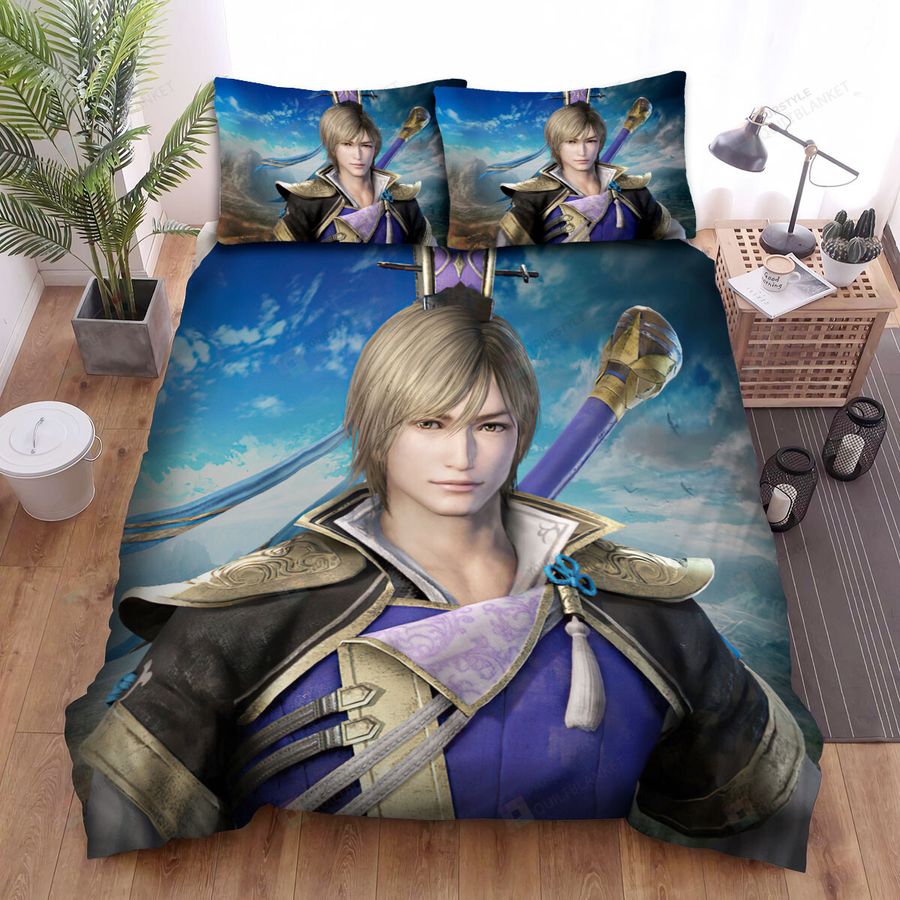 Video Games, Dynasty Warriors, Guo Jia Bed Sheets Spread Duvet Cover Bedding Sets
