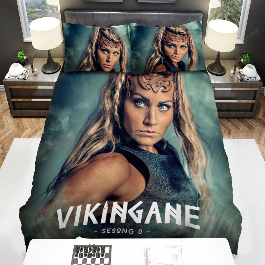Vikingane (2016–2020) Froya Movie Poster Bed Sheets Spread Comforter Duvet Cover Bedding Sets