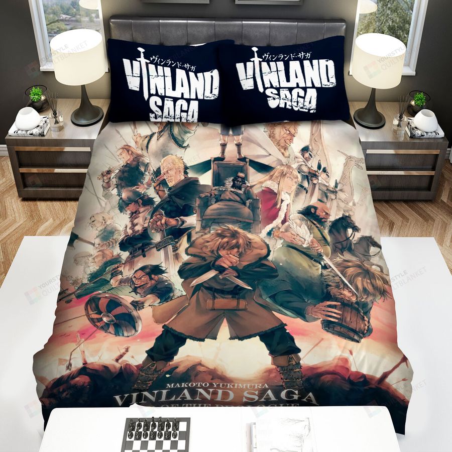 Vinland Saga End Of The Prologue Characters Bed Sheets Spread Comforter Duvet Cover Bedding Sets