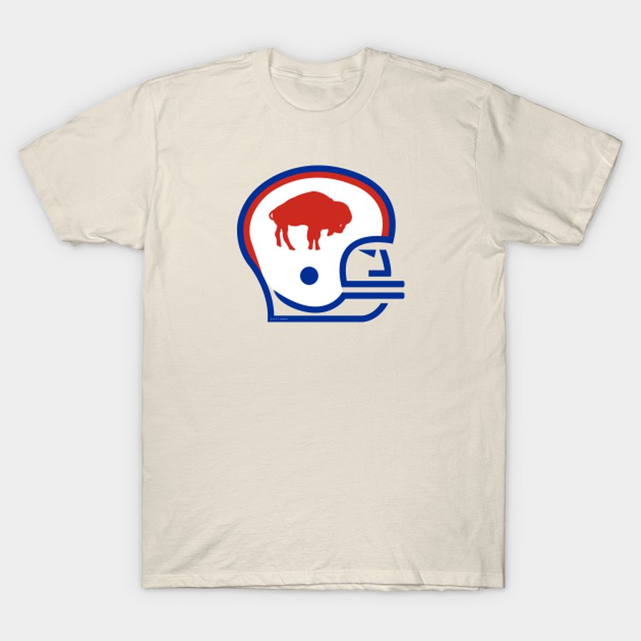 Vintage 70's-Styled Helmet Decal - Bills (Buffalo) T-shirt, Hoodie, SweatShirt, Long Sleeve