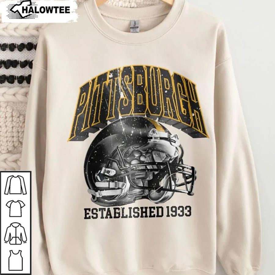 Vintage 90S Pennsylvania Pittsburgh Football Sweatshirt Shirt Super Bowl