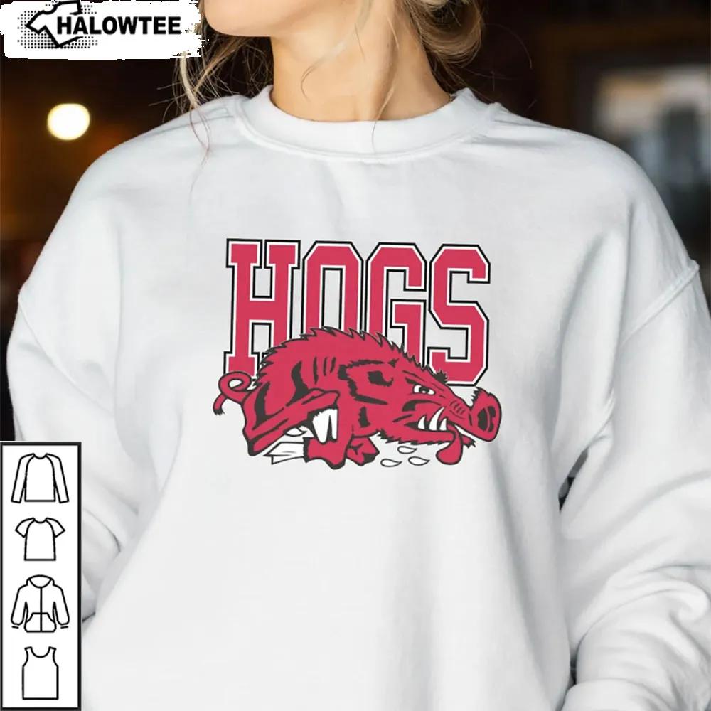 Vintage Arkansas Razorbacks Sweatshirt Shirt University Of Arkansas