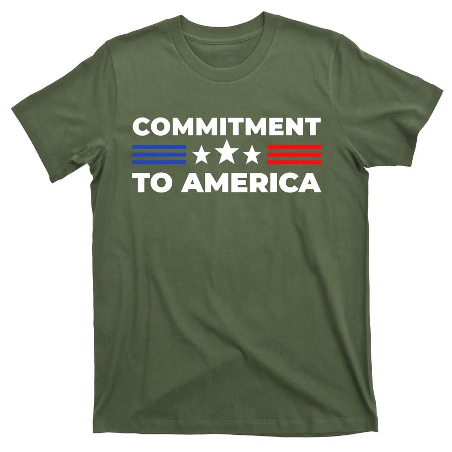 Vintage Commitment To America In 4th Of Jyly T-Shirts