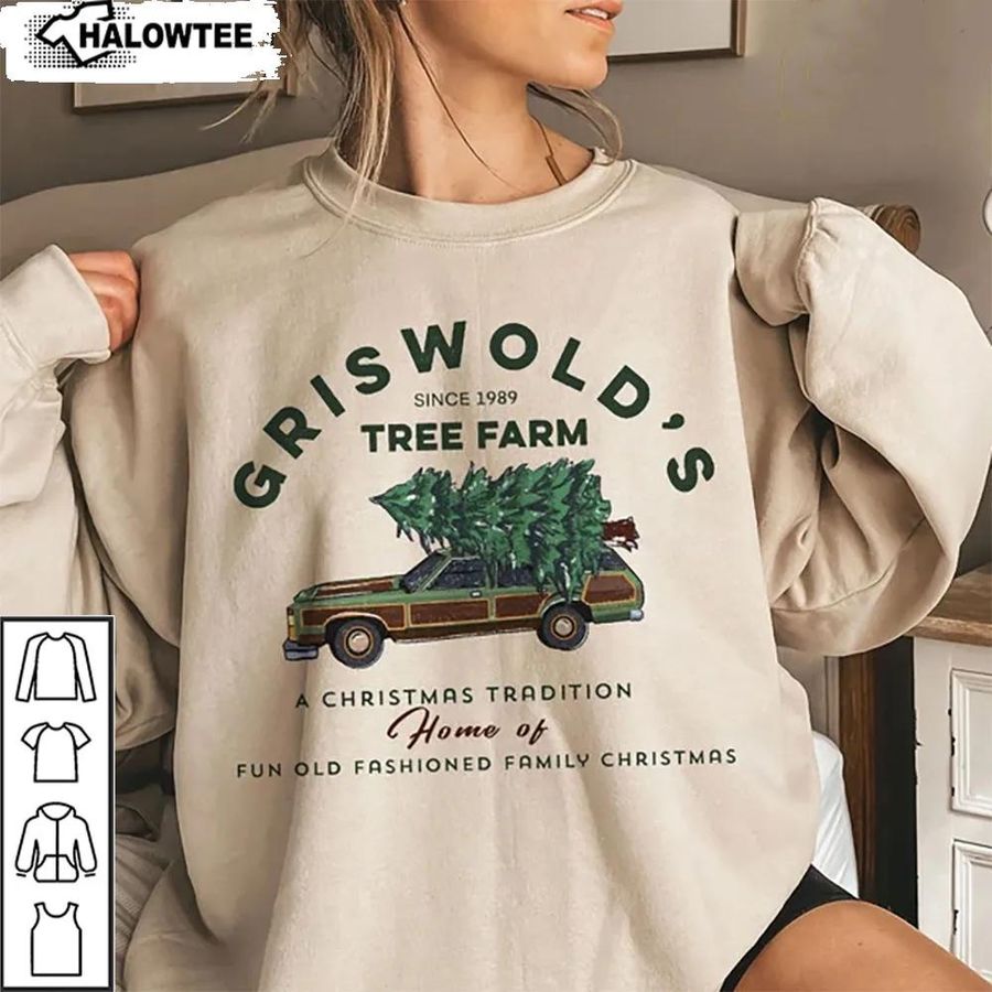 Vintage Griswold's Tree Farm Shirt Christmas Tree Farm Unisex