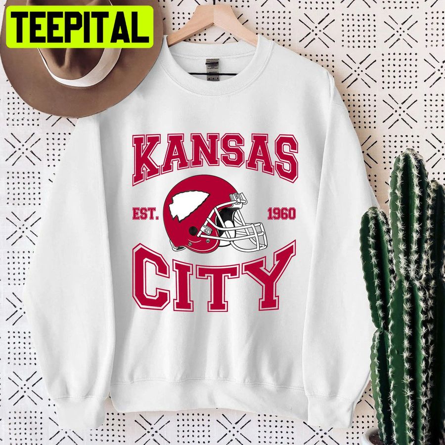 Vintage Kansas City Football Nfl Trending Unisex Sweatshirt