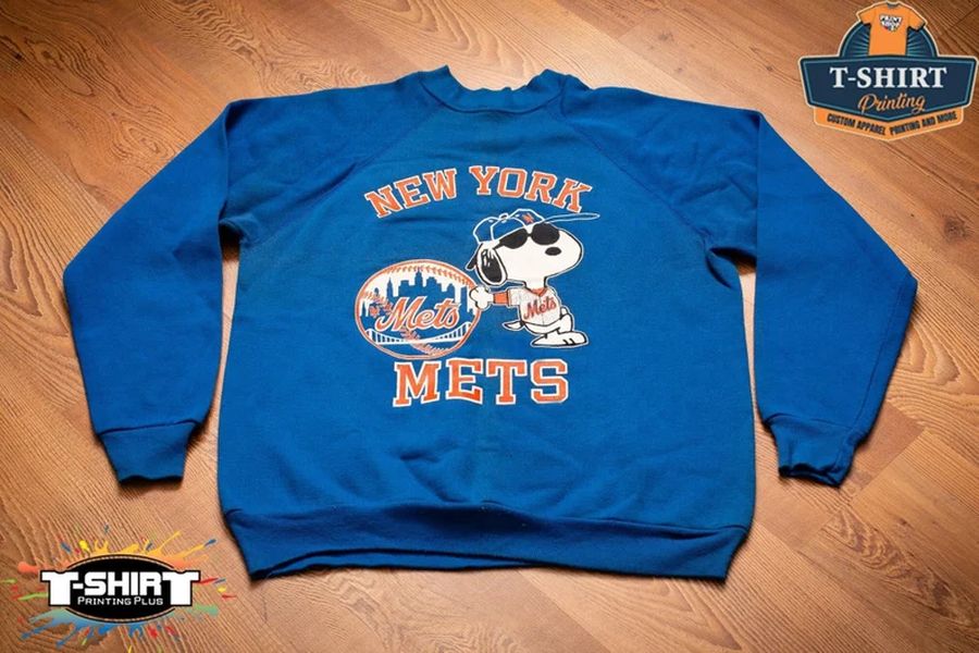 Vintage MLB New York Mets Snoopy Sweatshirt  The East Is Ours Shirt