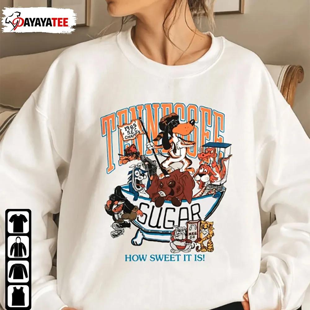 Vintage Tennessee Vols Football Shirt Sec Champions Sugar Bowl 1986