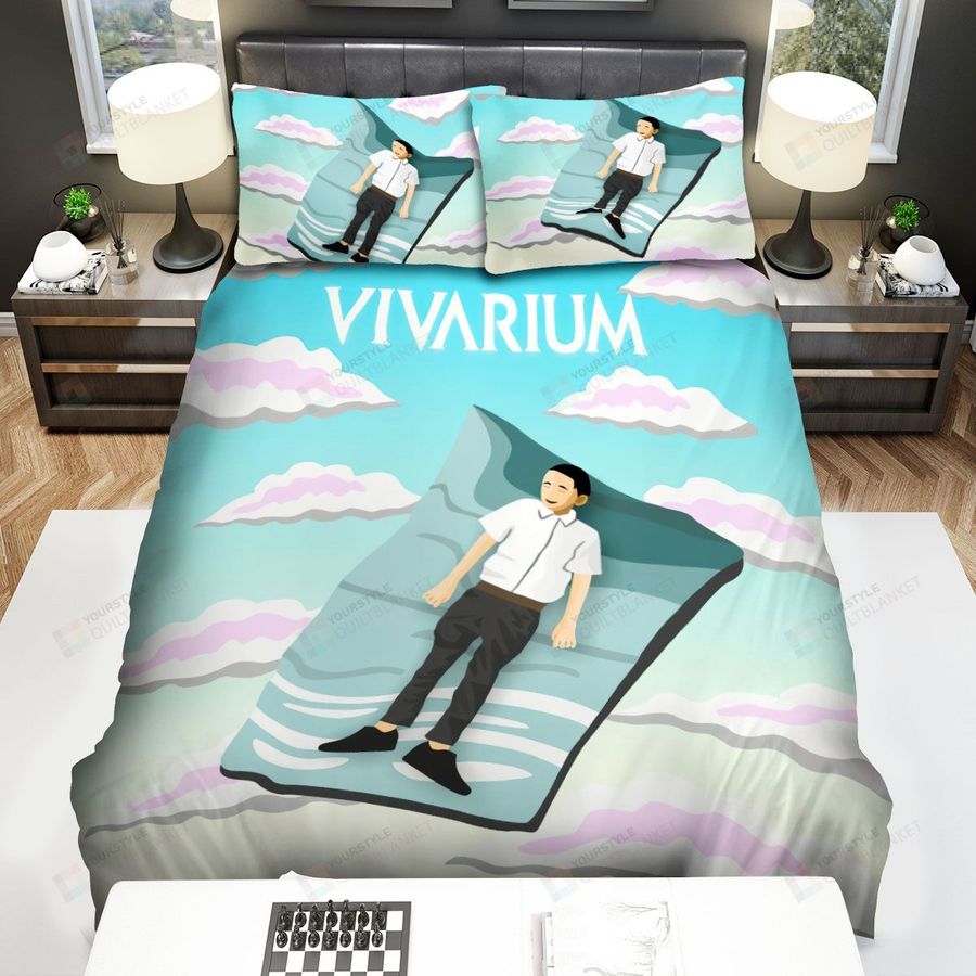 Vivarium (2019) Movie Poster Fanart Bed Sheets Spread Comforter Duvet Cover Bedding Sets