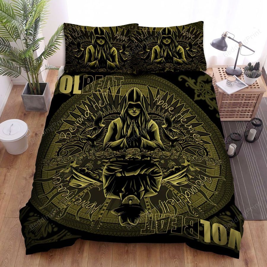 Volbeat Band Beyond Hell, Above Heaven Album Cover Bed Sheets Spread Comforter Duvet Cover Bedding Sets