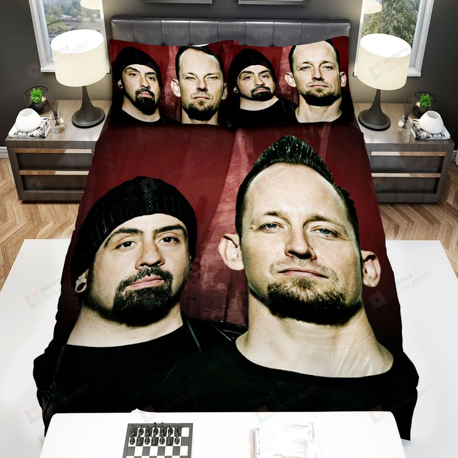 Volbeat Band Group Pose Bed Sheets Spread Comforter Duvet Cover Bedding Sets