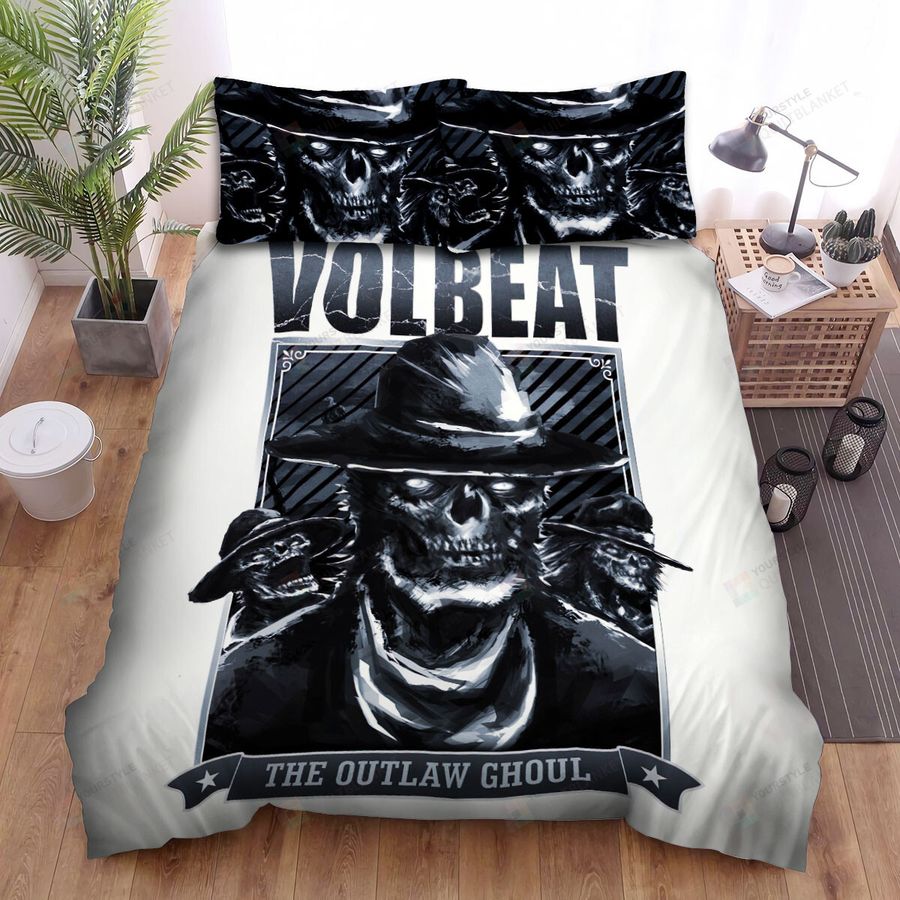 Volbeat Band The Outlaw Ghoul Bed Sheets Spread Comforter Duvet Cover Bedding Sets