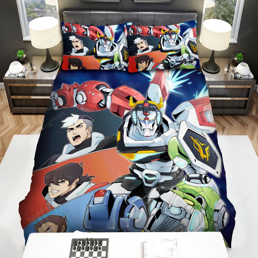 Voltron Legendary Defender The Gabby Voltron Bed Sheets Spread Duvet Cover Bedding Sets