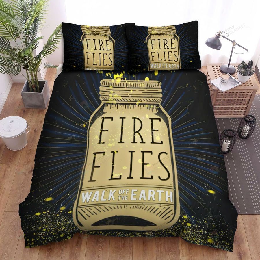 Walk Off The Earth Fireflies Bed Sheets Spread Comforter Duvet Cover Bedding Sets