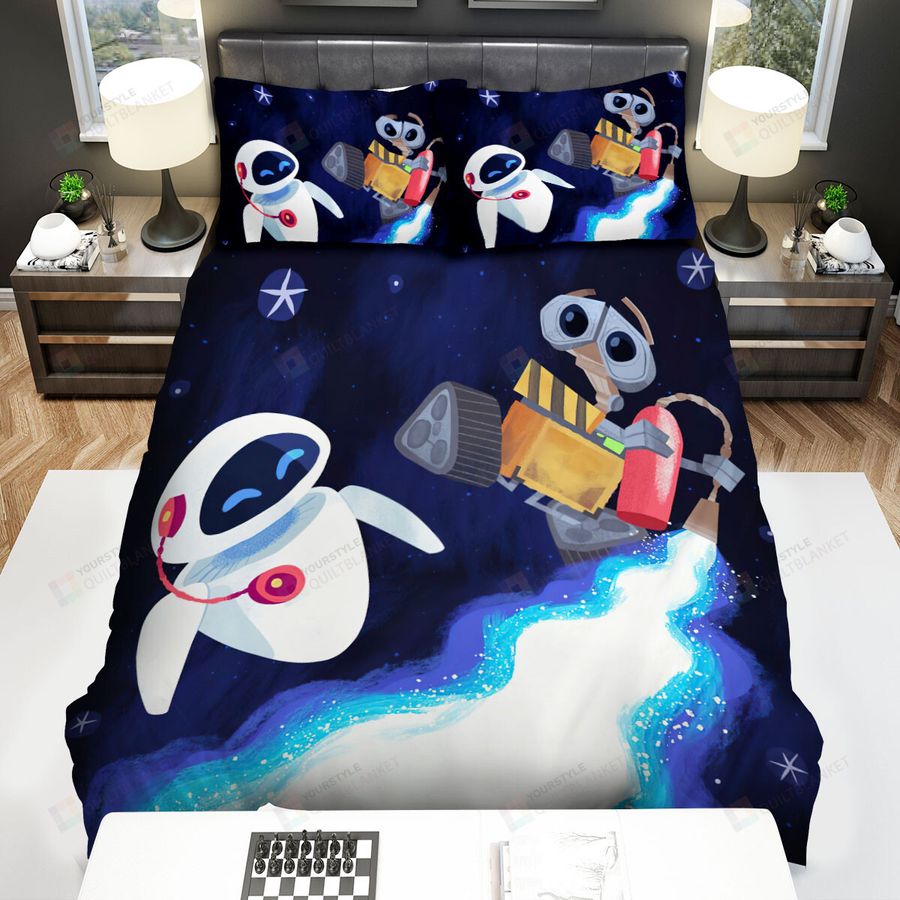 Wall·E Movie Elissa Knight Photo Bed Sheets Spread Comforter Duvet Cover Bedding Sets