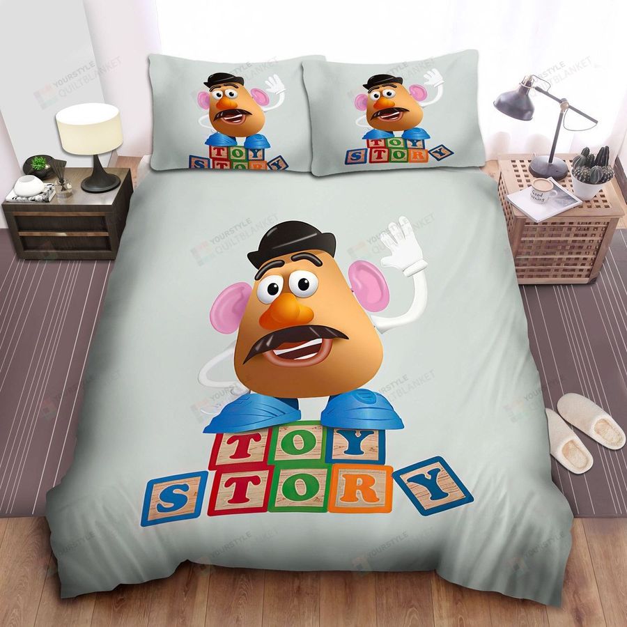 Walt Disney Toy Story Mr. Potato Head Bed Sheets Spread Comforter Duvet Cover Bedding Sets