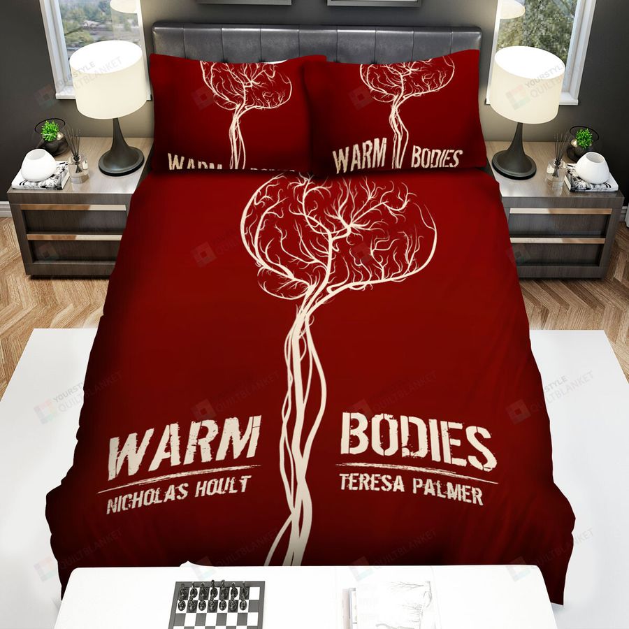 Warm Bodies (2013) Heart To Brain Bed Sheets Spread Comforter Duvet Cover Bedding Sets