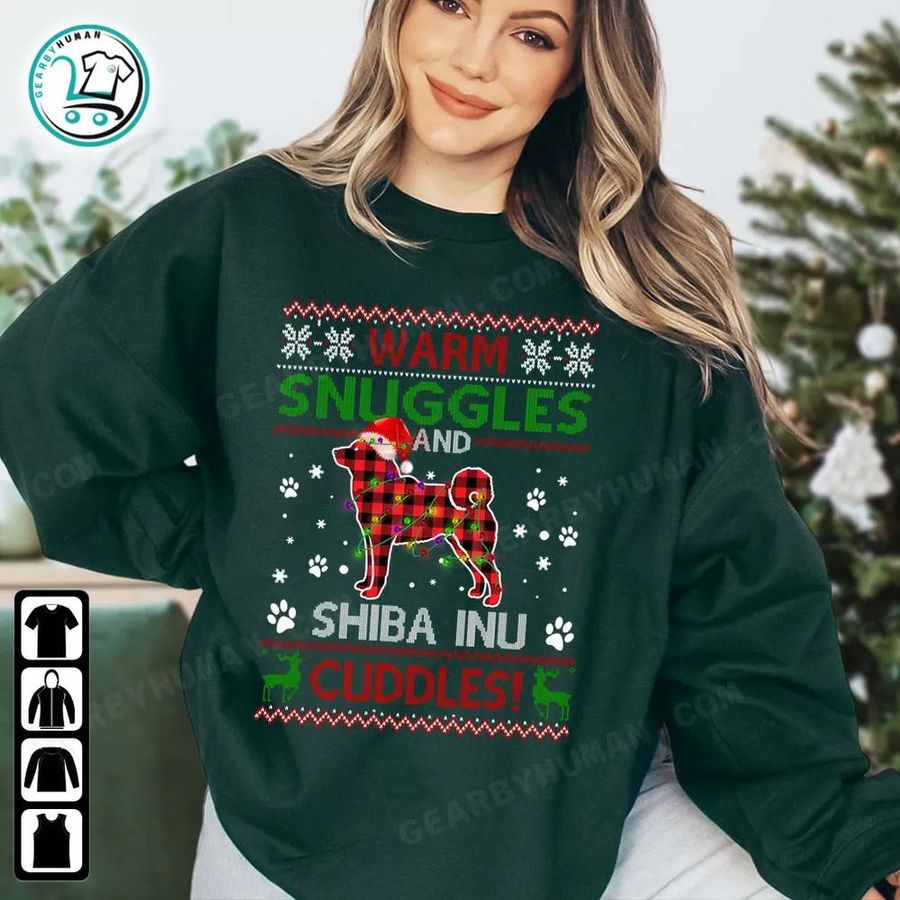 Warm Snuggles And Corgi Cuddles Ugly Christmas Sweater, Xmax Pajamas Dog Lover Sweashirt Men Women