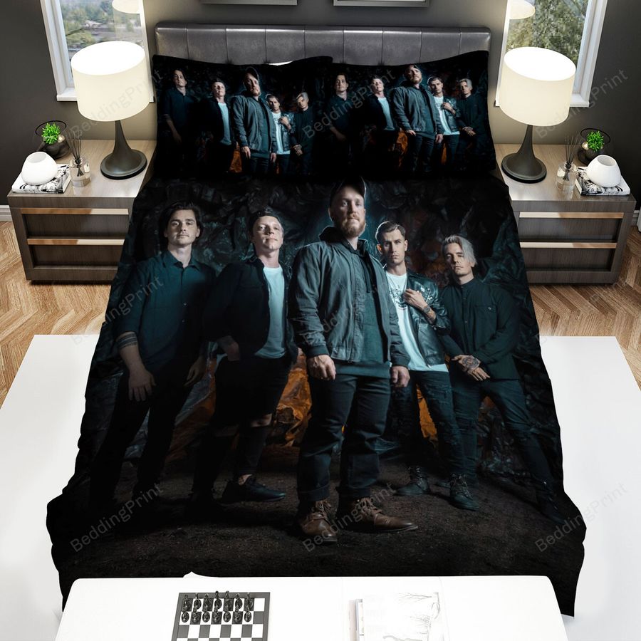 We Came As Romans Wall Background Band Bed Sheets Spread Comforter Duvet Cover Bedding Sets