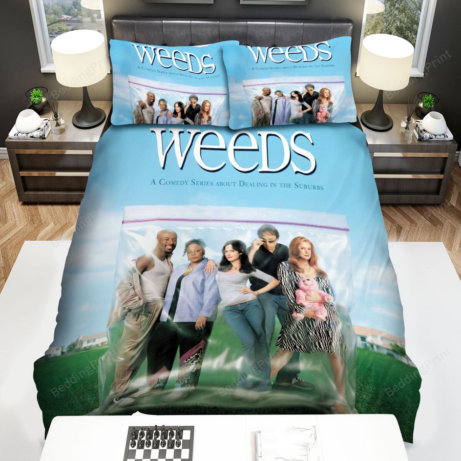 Weeds (2005–2012) Movie Poster Ver 2 Bed Sheets Spread Comforter Duvet Cover Bedding Sets