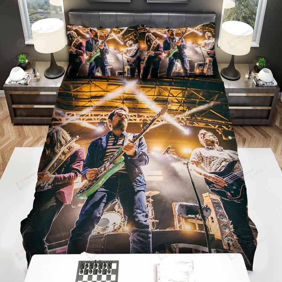 Weezer Band Bed Sheets Spread Comforter Duvet Cover Bedding Sets
