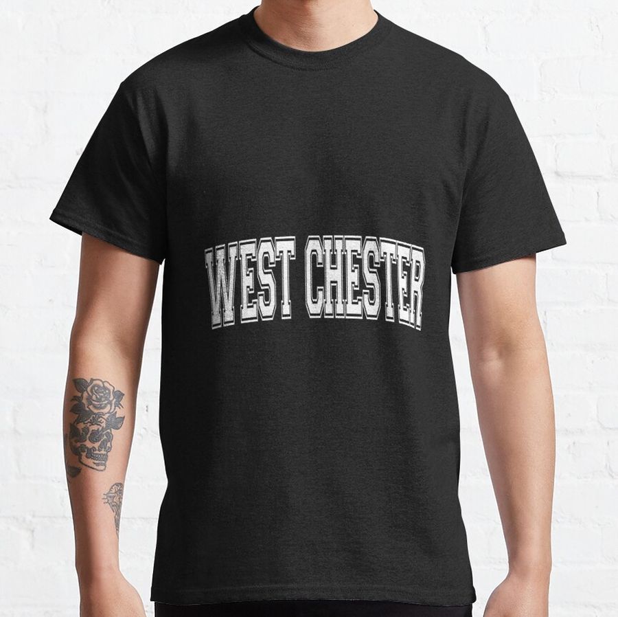 West Chester Pa Pennsylvania Usa Vintage Sport Varsity Style Classic T-Shirt