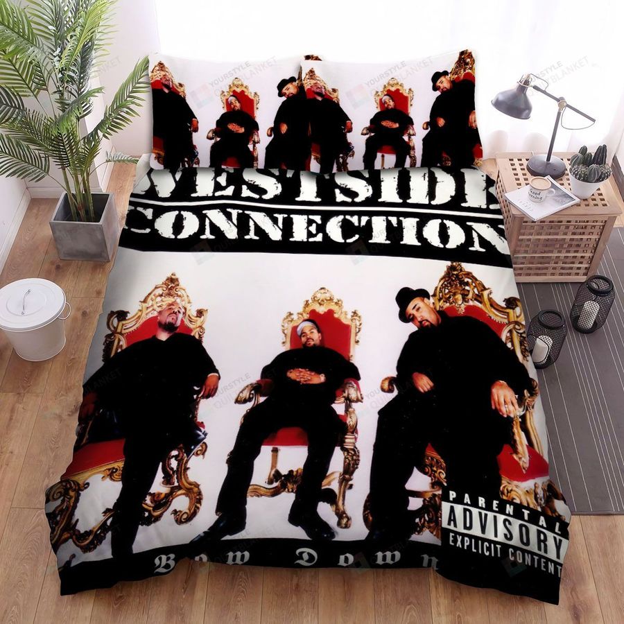 Westside Connection Music Band Bow Down Album Cover 2 Bed Sheets Spread Comforter Duvet Cover Bedding Sets