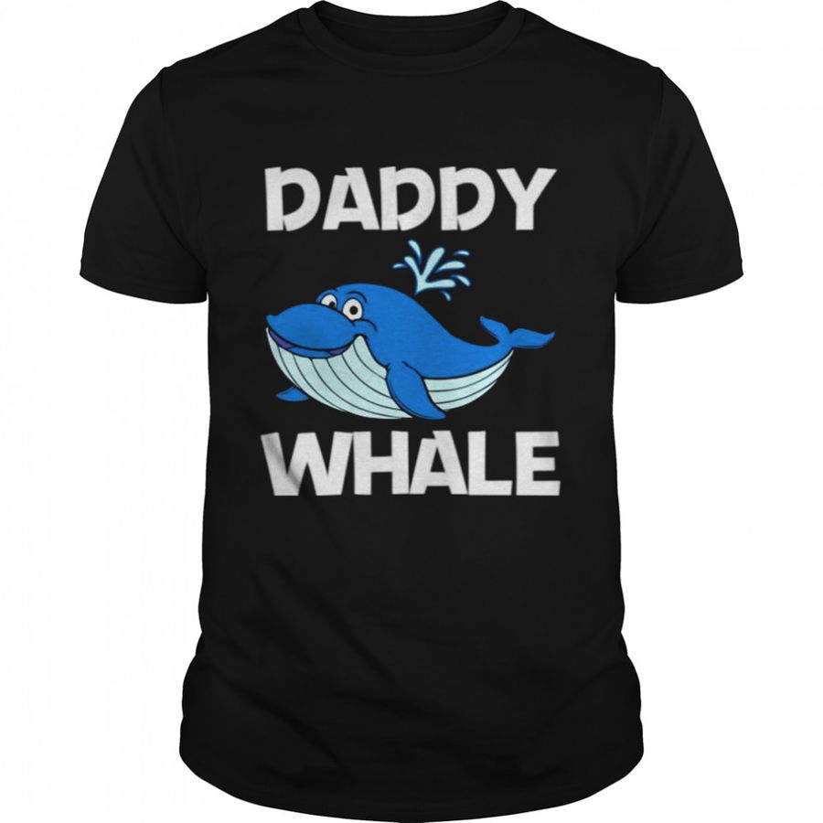 Whale Art For Men Dad Orca Narwhal Blue Whales Pullover shirt