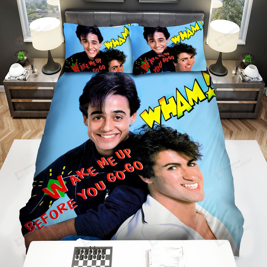 Wham! Wake Me Up Bed Sheets Spread Comforter Duvet Cover Bedding Sets