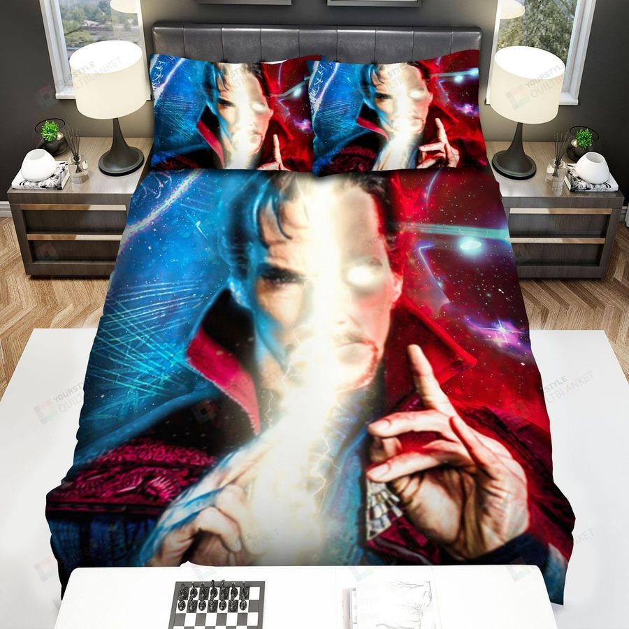 What If... Dr. Strange Half Evil Bed Sheets Spread Duvet Cover Bedding Sets