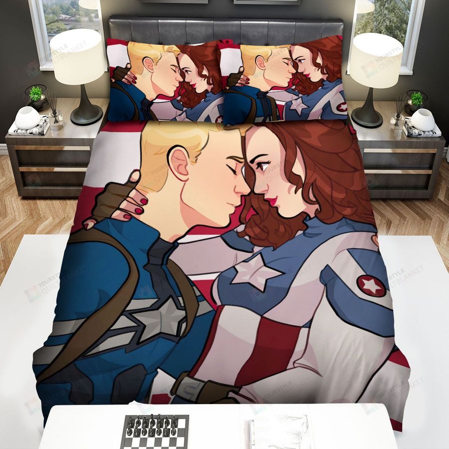 What If... In Love Bed Sheets Spread Duvet Cover Bedding Sets