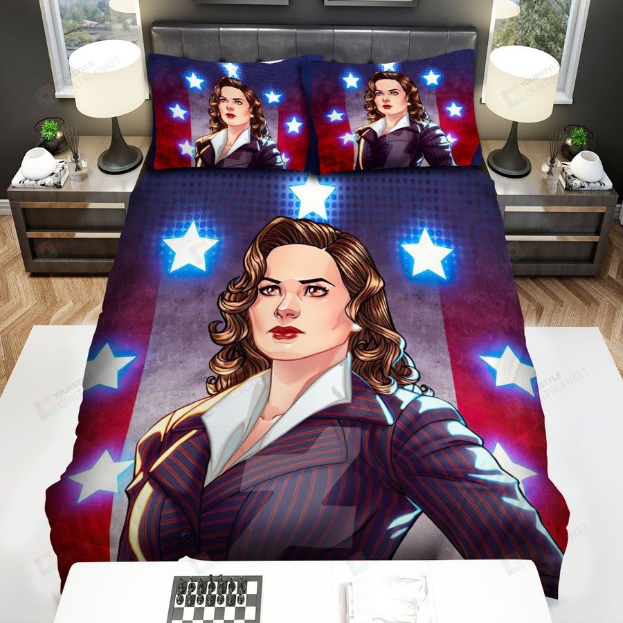 What If... Peggy Carter Be Honored Bed Sheets Spread Duvet Cover Bedding Sets