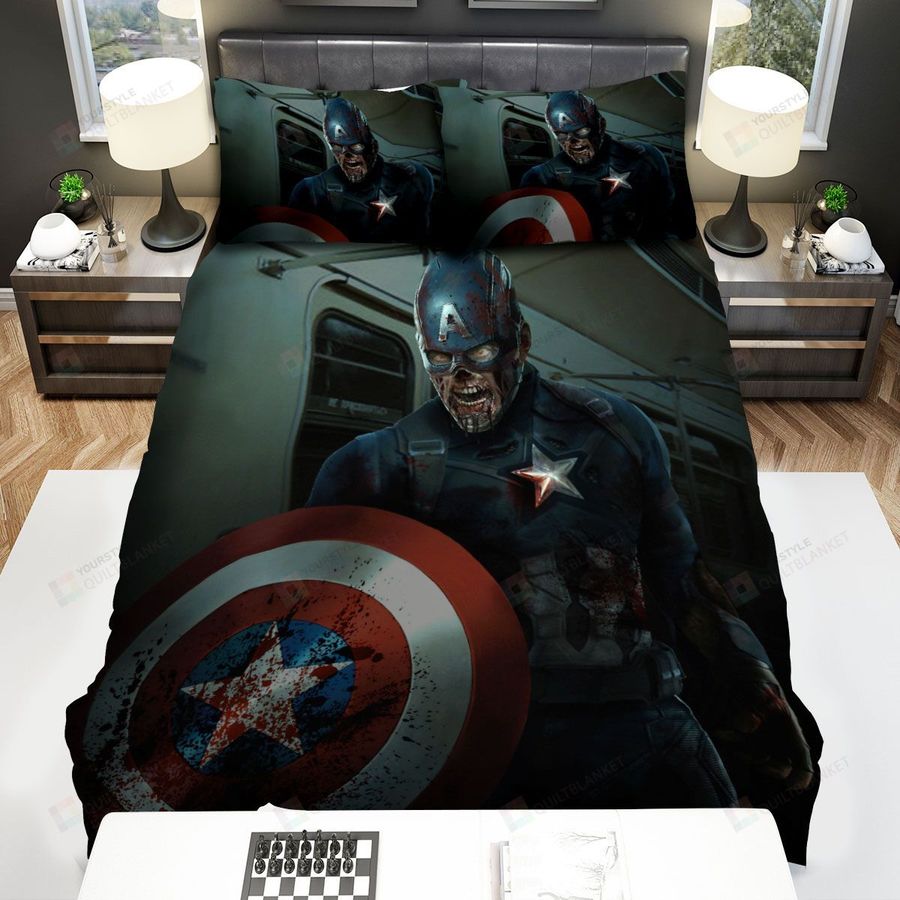 What If... Zombie Cap Bed Sheets Spread Duvet Cover Bedding Sets