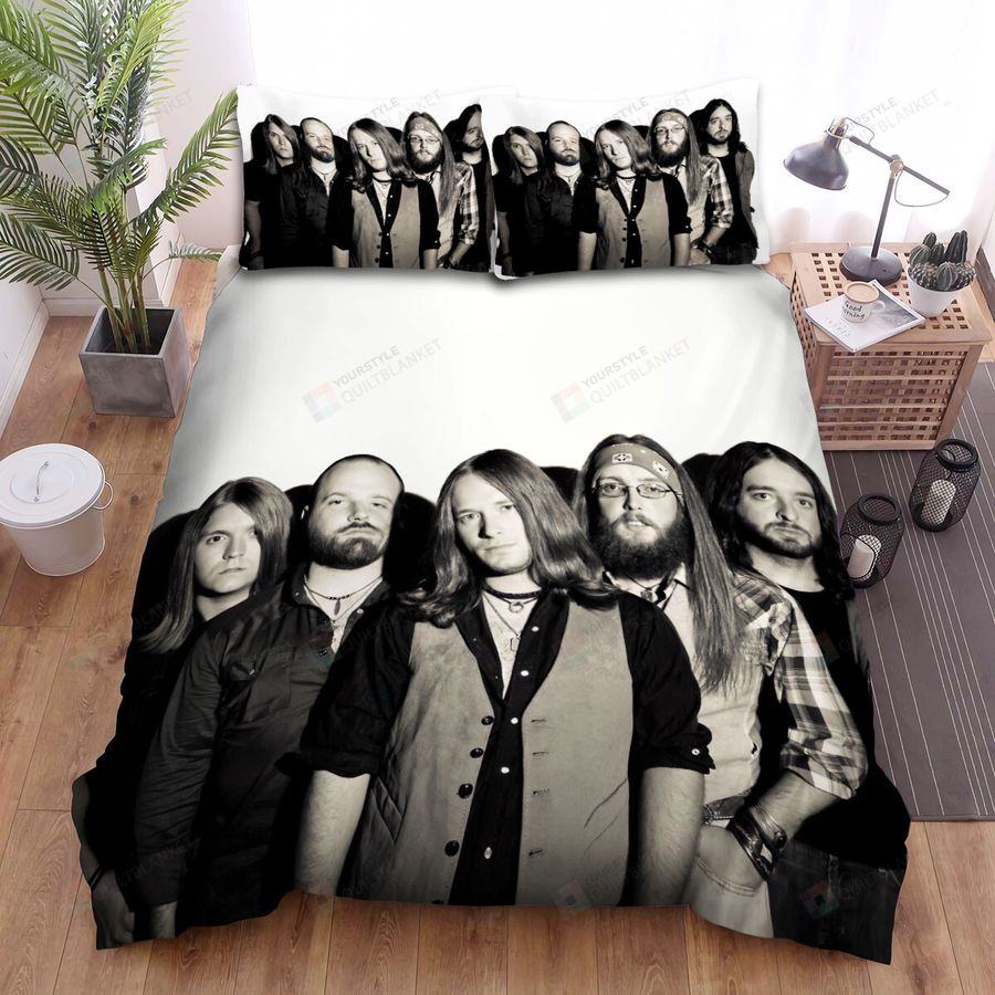 Whiskey Myers Members Photo Bed Sheets Spread Comforter Duvet Cover Bedding Sets