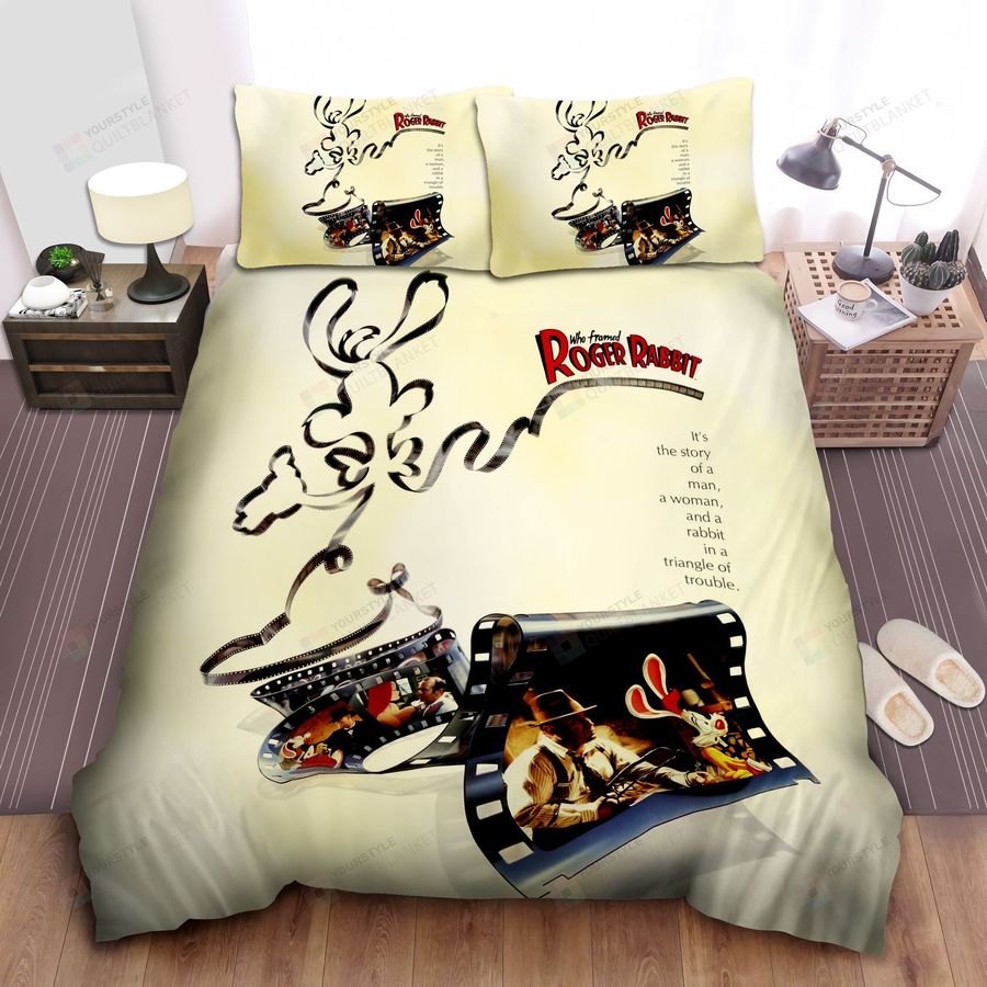 Who Framed Roger Rabbit Vintage Film Bed Sheets Spread Comforter Duvet Cover Bedding Sets