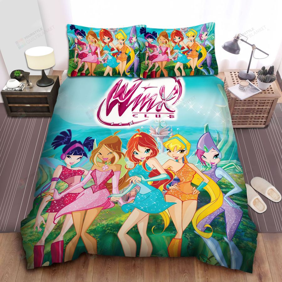 Winx Club, The Season 1 Bed Sheets Spread Comforter Duvet Cover Bedding Sets
