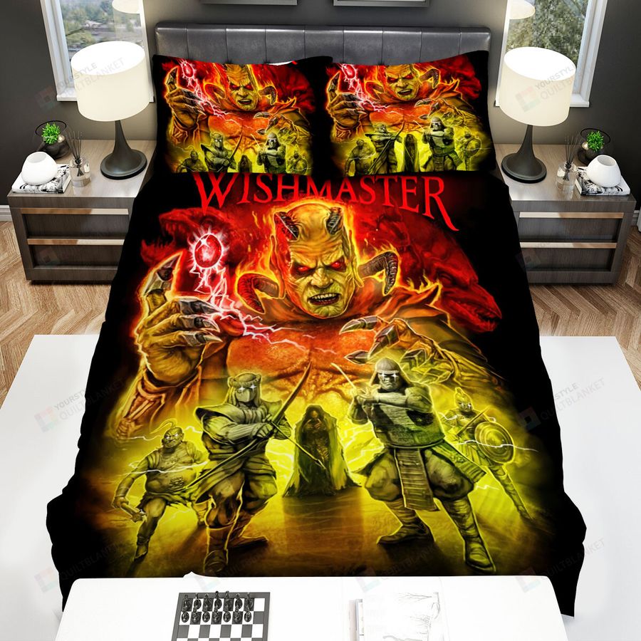 Wishmaster Battle Picture  Bed Sheets Spread Comforter Duvet Cover Bedding Sets