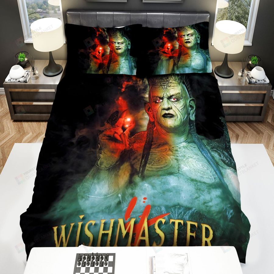 Wishmaster The Devil Art  Bed Sheets Spread Comforter Duvet Cover Bedding Sets