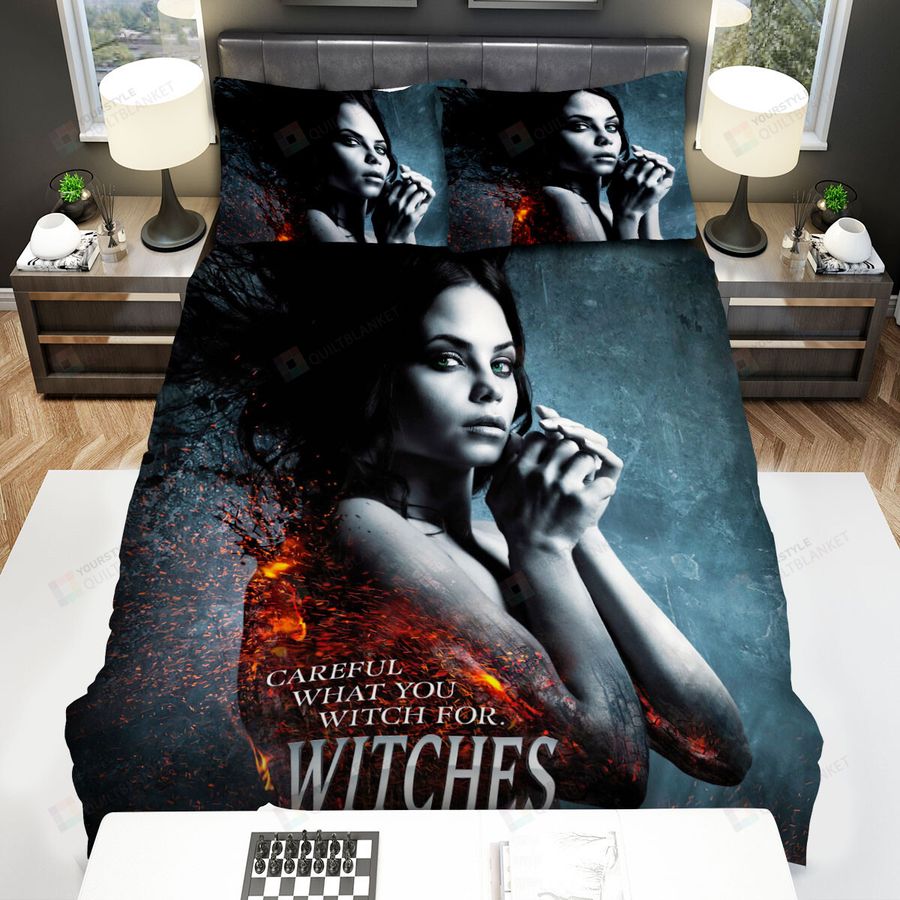 Witches Of East End (2013–2014) Careful What You Witch For Movie Poster Bed Sheets Spread Comforter Duvet Cover Bedding Sets