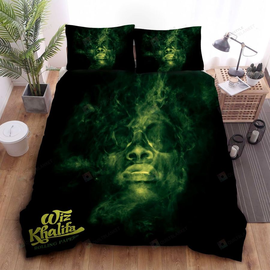 Wiz Khalifa Rolling Papers Album Art Cover Bed Sheets Spread Duvet Cover Bedding Sets