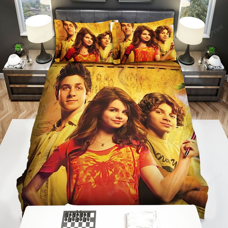 Wizards Of Waverly Place Movie Poster 5 Bed Sheets Spread Comforter Duvet Cover Bedding Sets