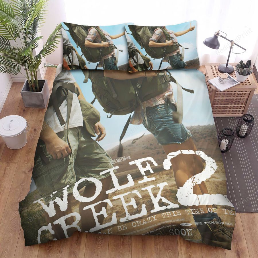 Wolf Creek 2 The Outbacl Can Be Crazy This Time This Year Bed Sheets Spread Comforter Duvet Cover Bedding Sets