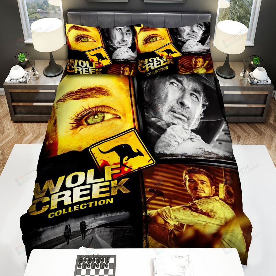 Wolf Creek (2005) Collection Movie Poster Bed Sheets Spread Comforter Duvet Cover Bedding Sets