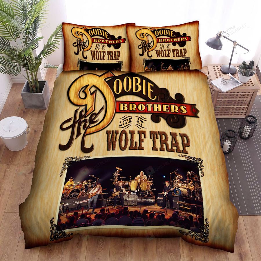 Wolf Trap The Doobie Brothers Bed Sheets Spread Comforter Duvet Cover Bedding Sets