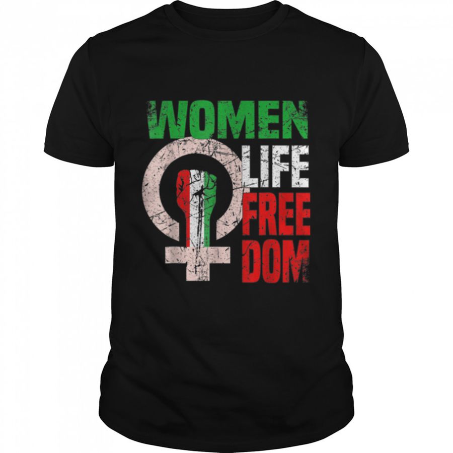 Women live freedom in Farsi Zan Zendegi Azadi Classic T-Shirt B0BJ2B5PBF