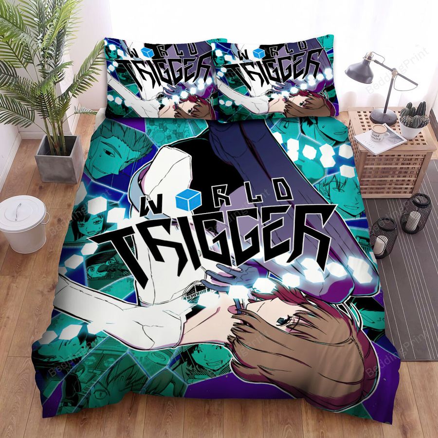 World Trigger Volume 12 Art Cover Bed Sheets Spread Duvet Cover Bedding Sets