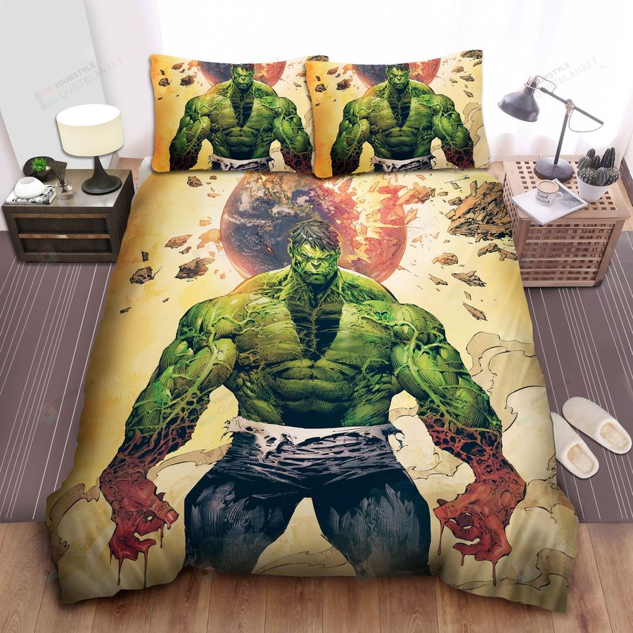 Worldbreaker Hulk Bed Sheets Spread Comforter Duvet Cover Bedding Sets